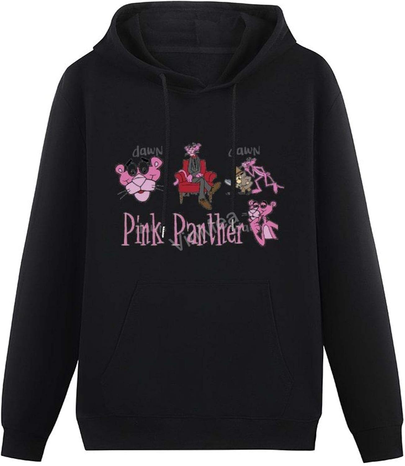 Men's Hoodie Sweatshirt The Pink Panther Fashion Long Sleeve Pullover