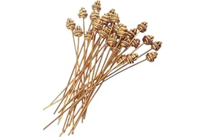 Ecloud Shop 50 Antique Tibetan Gold Tone 55mm Head Pins Needles Fashion