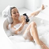 JASSINS African Net Bath Sponge Back Scrubber 66 Inch Stretch Black view 5