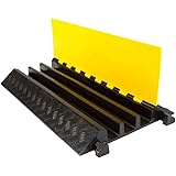 Rage Powersports Modular 3-Channel Rubber Cable Ramp Middle Section