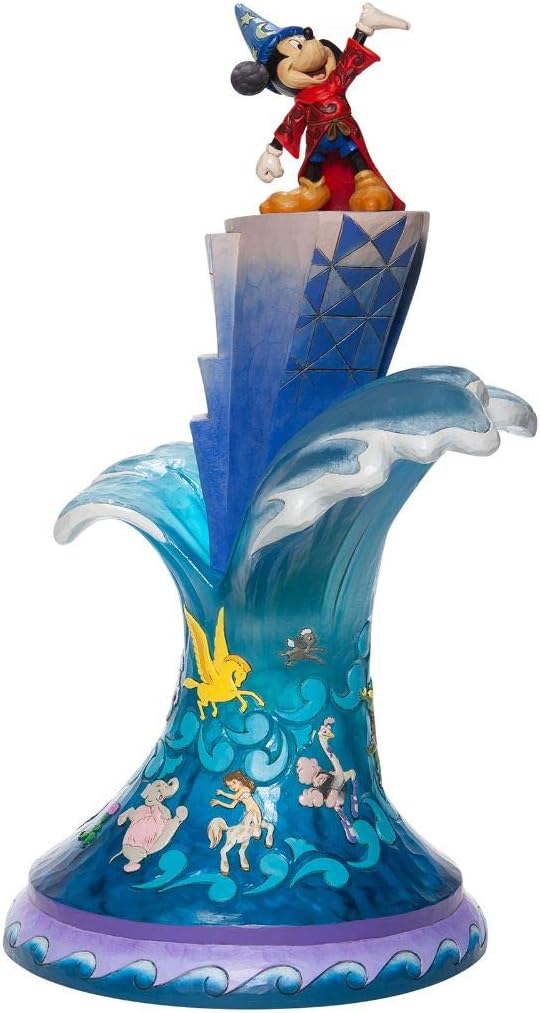 Disney Traditions 6007053 Sorcerer Mickey Masterpiece Figurine, Multicolor - Image 3