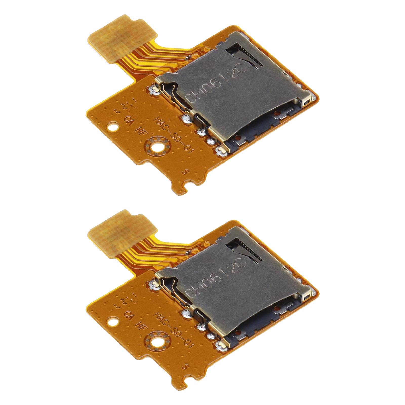 EMSea 2pcs Micro SD Card Reader Board Memory Card Slot Socket TF SD Memory Card Holder Replacement Repair Part Compatible with Switch Console