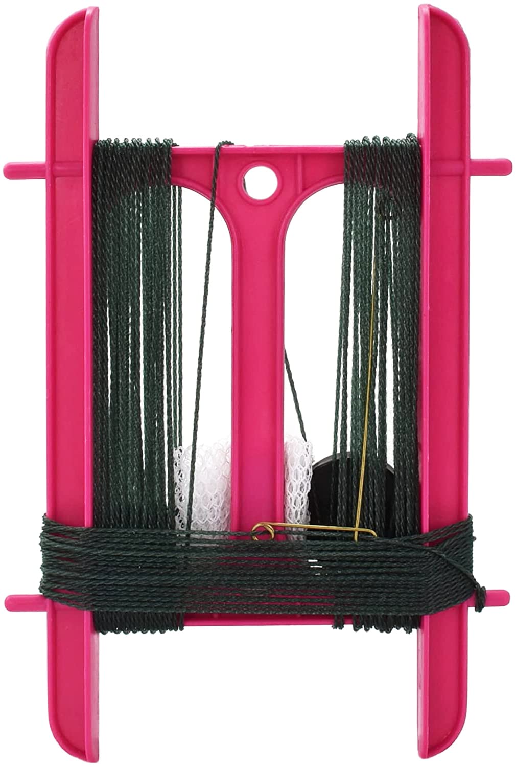 Nalu Pink Childrens Sea Beach Crabbing 11 Metre Crab Line With Bait Bag Safety Net Rod