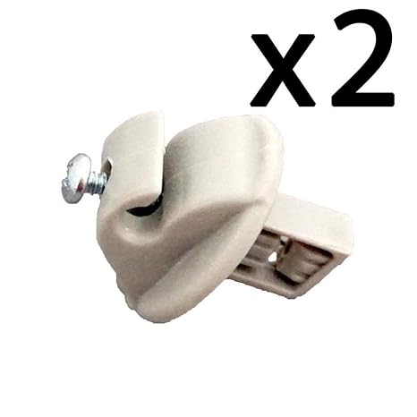 Autoparts - 2X Sonnenblende Clip Renault Clio Trafic Twingo Megane Espace Kangoo
