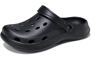 Liromna RCEBOT Unisex Garden Clogs Breathable Quick Drying Garden Shoes with Arch Support for Men and Women