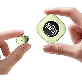 DAGKHE Sleep Headphones, Invisible Sleep Earbuds for Side Sleepers, Mini Noise Blocking Sleep Earphones, Bluetooth 5.3 Tiny Hidden Earbuds for Work,Sleeping (Green)