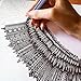 Black Micro-Pen Fineliner Pens, Beupro Black Pigment Liner Precision Micro Liner Drawing Pens for Sketching Drawing Drafting Office Documents Comic Manga Scrapbooking and School Using
