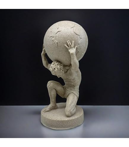 Amazon.com: Pacific Giftware PTC 11.75 Inch Man with Atlas Globe