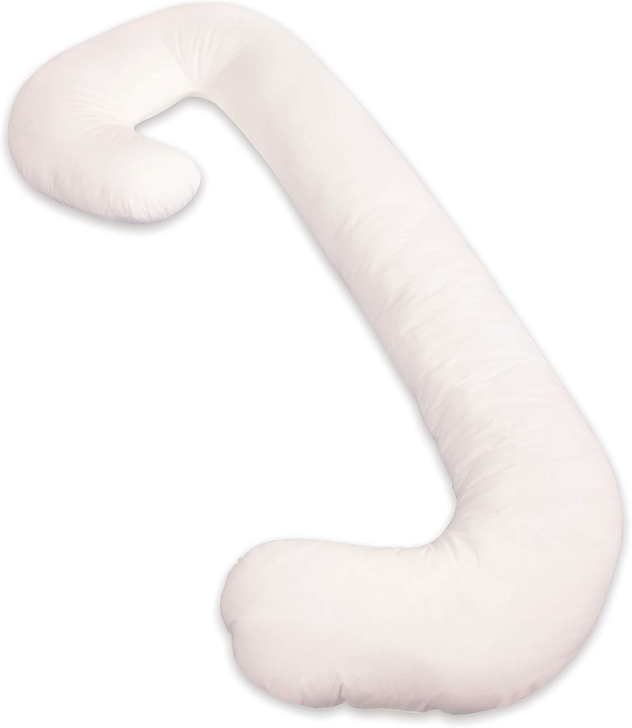 Leachco Snoogle Original Maternity/Pregnancy Total Body Pillow, Ivory: Home & Kitchen