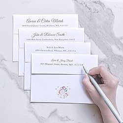 Winlyn 1000 Pcs Bulk A2 Invitation Envelopes in