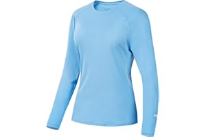 BASSDASH Women’s UPF 50+ UV Sun Protection T-Shirt Long Sleeve Fishing Hiking Performance Shirts