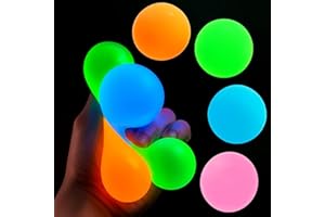 Glorbs Balls, LumiBalls Glow in The Dark That Stick, Glorbs Sticky Stress Balls for Ceiling & Wall