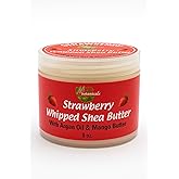 Mine Botanicals Strawberry Whipped Shea Butter With Argan Oil & Mango Butter