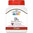 21st Century D3 2000 IU Tablets, 110 Count