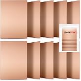 Chanzon 10 Pcs Single Sided Copper Clad PCB 7x10cm Circuit Prototype Board | 4x2.7 inch Copper Plated Universal Circuit Prototype Board for Etching DIY Pcbs Kit