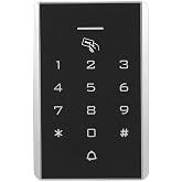 Security Door Access Control Keypad Waterproof Standalone Keypad 125khz Entry Gate Keypad, RFID Card Access Control Support 2000 Users, for Home Office Apartment