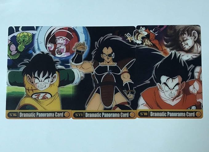Amazon ドラゴンボール 森永ウエハースカード No 576 577 578 パノラマカード 孫悟空 ラディッツ 孫悟飯 ピッコロ ホビーグッツ アニメ 萌えグッズ 通販