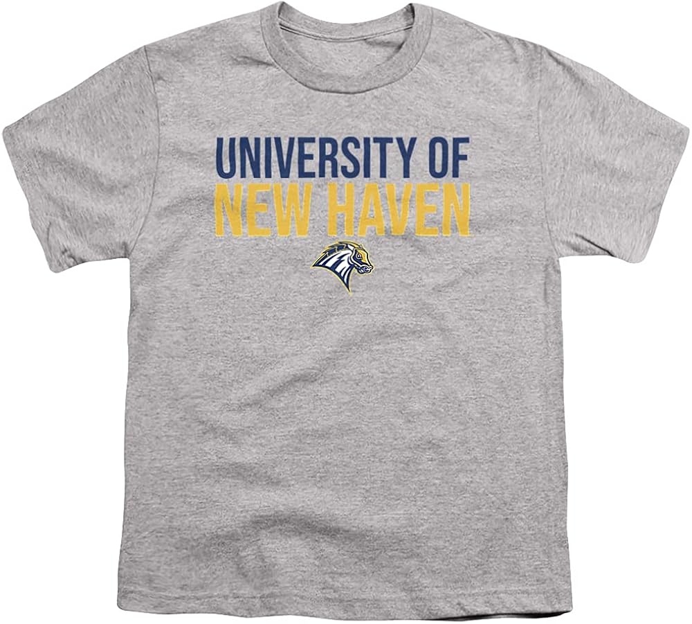 University of New Haven Official Stacked Unisex Youth T
