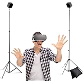 Skywin VR Tripod Stand for HTC Vive Base Station - 2 Adjustable Stands | Stable Tracking, Compatible with HTC Vive, Sensor Stand &amp; Base Station Mount for Vive Sensors or Oculus Rift Constellation
