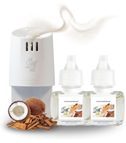 best plug in air freshener for cigarette smoke Amazon.com: ScentDiffuse Smoke Odor Deodorizing Air Freshener Starter Kit,  2 Refills + Diffuser : Health & Household