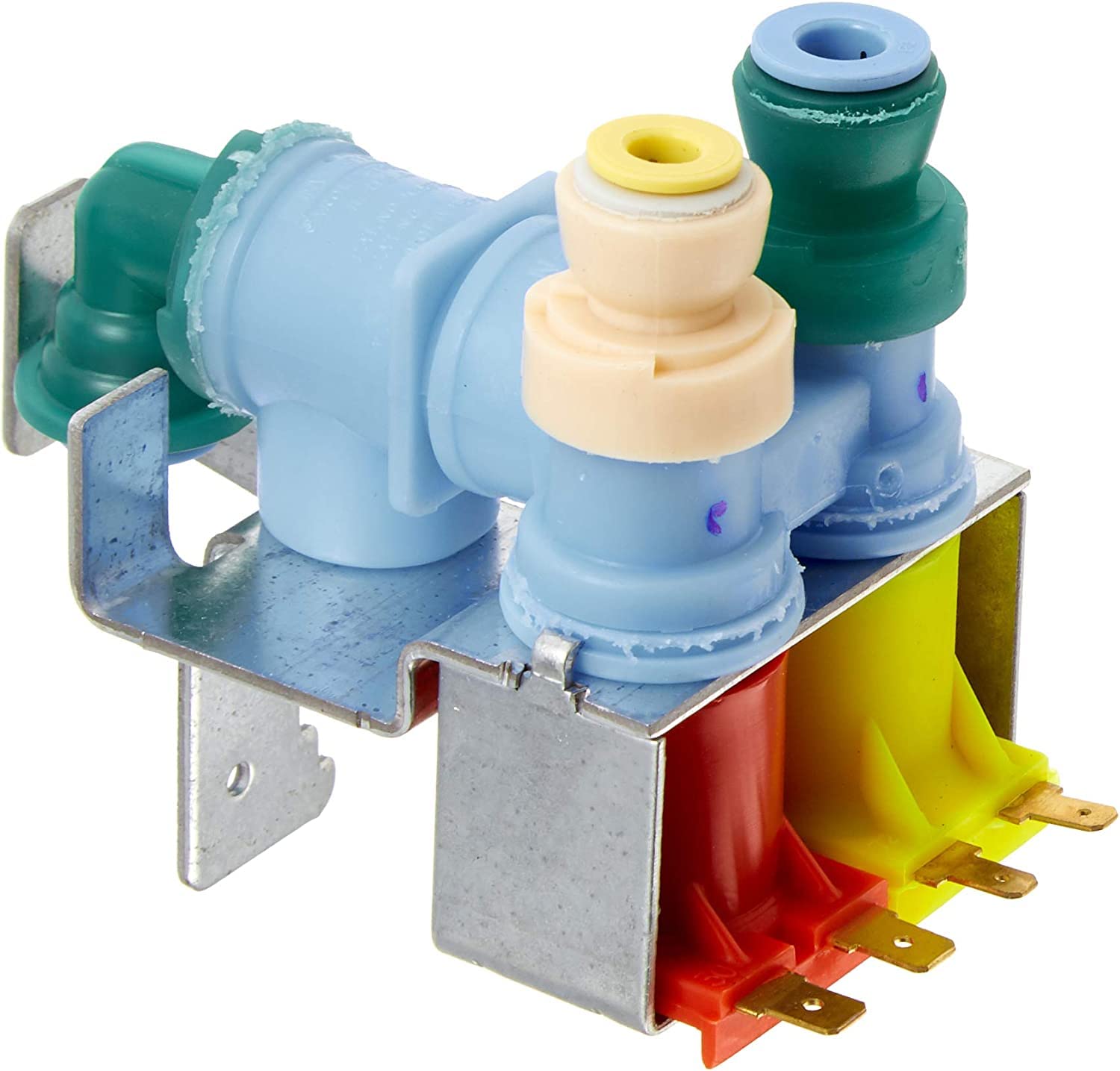 ENETRPARK Dual Water Inlet Valve - Compatible for W10420083, WPW10420083, AP6021208, K-78090, PS11754529