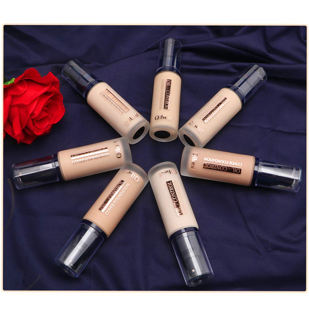 QIBEST Makeup Pro-Matte Liquid Longwear Foundation Face Primer, IVORY, 1 fl. Oz. (5)