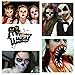 Halloween Makeup Face Painting Kit for Zombie Vampire Witch
