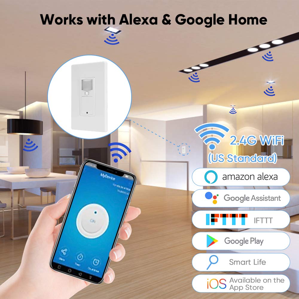 google home motion sensor light switch