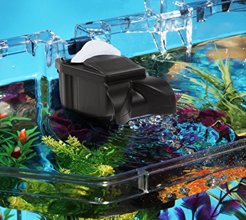 2 AquaView+6+5+Gallon+Power+Filter+Lighting