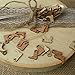 Crafts Embellishments 50pcs Miniature Wooden Boots for Home Decoration