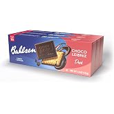 Bahlsen Choco Leibniz Dark Cookies (3 boxes) - Leibniz Butter Biscuits topped with a thick layer of German Chocolate - 4.4 oz boxes