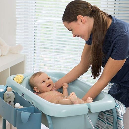 Chicco Cuddle Bubble Comfort Baby Changing Table And Bathtub Gauge 108 5 X 5 X 39 8 Cm Amazon Co Uk Baby Products