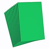 Do²ping Dark Green Foam Sheets Crafts, 8.5x5.5