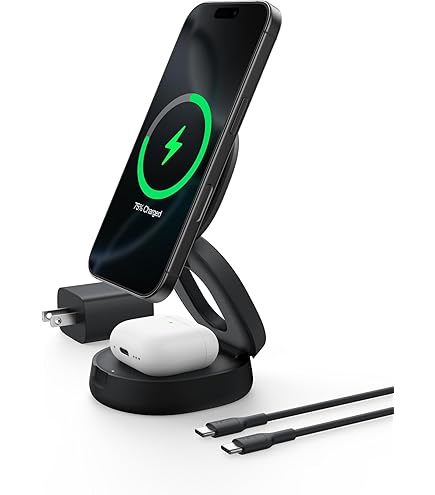 【MAT】belkin Wireless Charging Stand、他 wia008ttbk-tl-iset?$acc-lg$