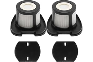 Anxingo 2 Pack Washable HEPA Filter Kit, Replacement for Bissell Pet Hair Eraser Handheld Vacuums 2284W, 2389, 2390, 2390A, 2