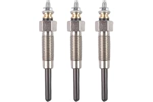 HIRINTOL 3PCS L3E 11V Glow Plugs Set 30L66-00302 MM432-14801 MM43214801 For Mitsubishi L3E Engine PelJob EB12.4 EB14 EB16