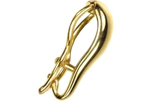 14K Gold Enhancer Hanger Bail Open Loop 15mm Long 7mm Maximum