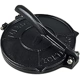 Heavy-Gauge Manual Reastaurant Cast Iron Flour Corn Tortilla Press Maker by Smart Cook