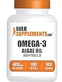 BulkSupplements.com Omega-3 Softgels - from Algal