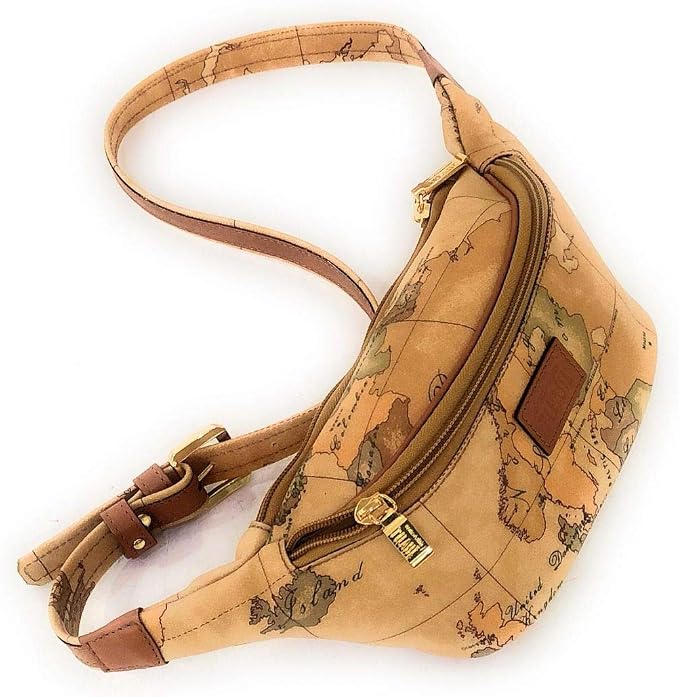 Valigeria ALVIERO MARTINI I^CLASSE MARSUPIO STAR BELT BAG NERA  urban-earth.co.uk