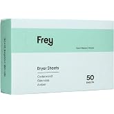 FREY Naturally Scented Dryer Sheets, 1-Pack, Cedar Grove