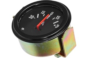 COOPHYA Analog Ammeter for Vehicles 12v-24v Needle Current Gauge 30a Dc Automotive Amp Meter for Cars Trucks