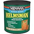 Minwax Water Based Helmsman Spar Urethane, Quart, Semi-Gloss