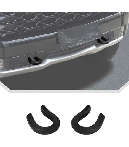 Tow Hook Covers For Chevy Silverado 1500 (2007-2024) | Front Tow Hook Protector Covers (Orange) - View #13