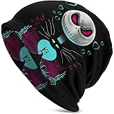 Christmas Skellington Men Women Unisex Adult Beanie Cap Winter Outdoor Slouchy Warm Hat