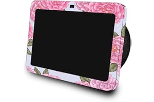 VISION SIGNS & GRAPHICS Skin Compatible with Amazon Echo Show 8 (3rd Gen, 2023) - Wallpaper Rose - Premium 3M Vinyl Protective Wrap Decal Cover - Easy to Apply | Crafted in The USA by MightySkins