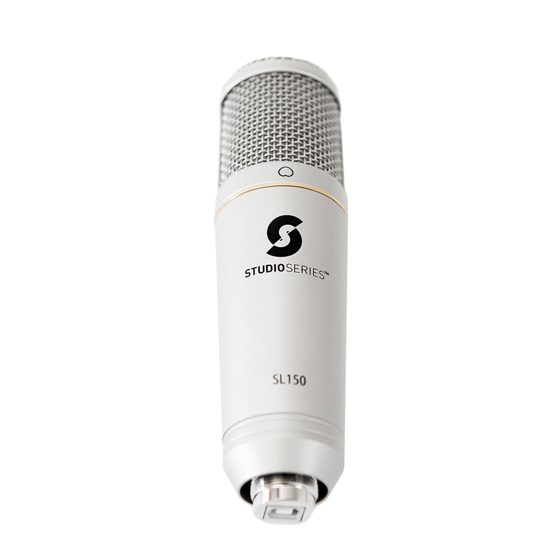 SL150 USB Microphone | Record Perfect Studio Vocals for Singing, Gaming or Voice Over | Condenser USB Mic complete with Case, ShockMount & Cable