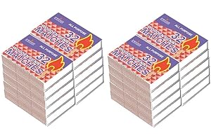 20 Boxes of 32 Ct Wooden Kitchen Matches, Strike On Box - for Kitchen, Camping & ETC - with Prime Necessities Merchant Sticker.