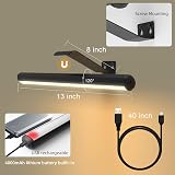 Arixinks Rechargeable Picture Light with Remote 300LM Dimmable Timer Full Metal view 2