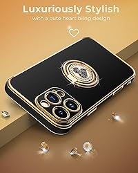 XYZ for iPhone 16 Pro Max Case with Stand, Phone